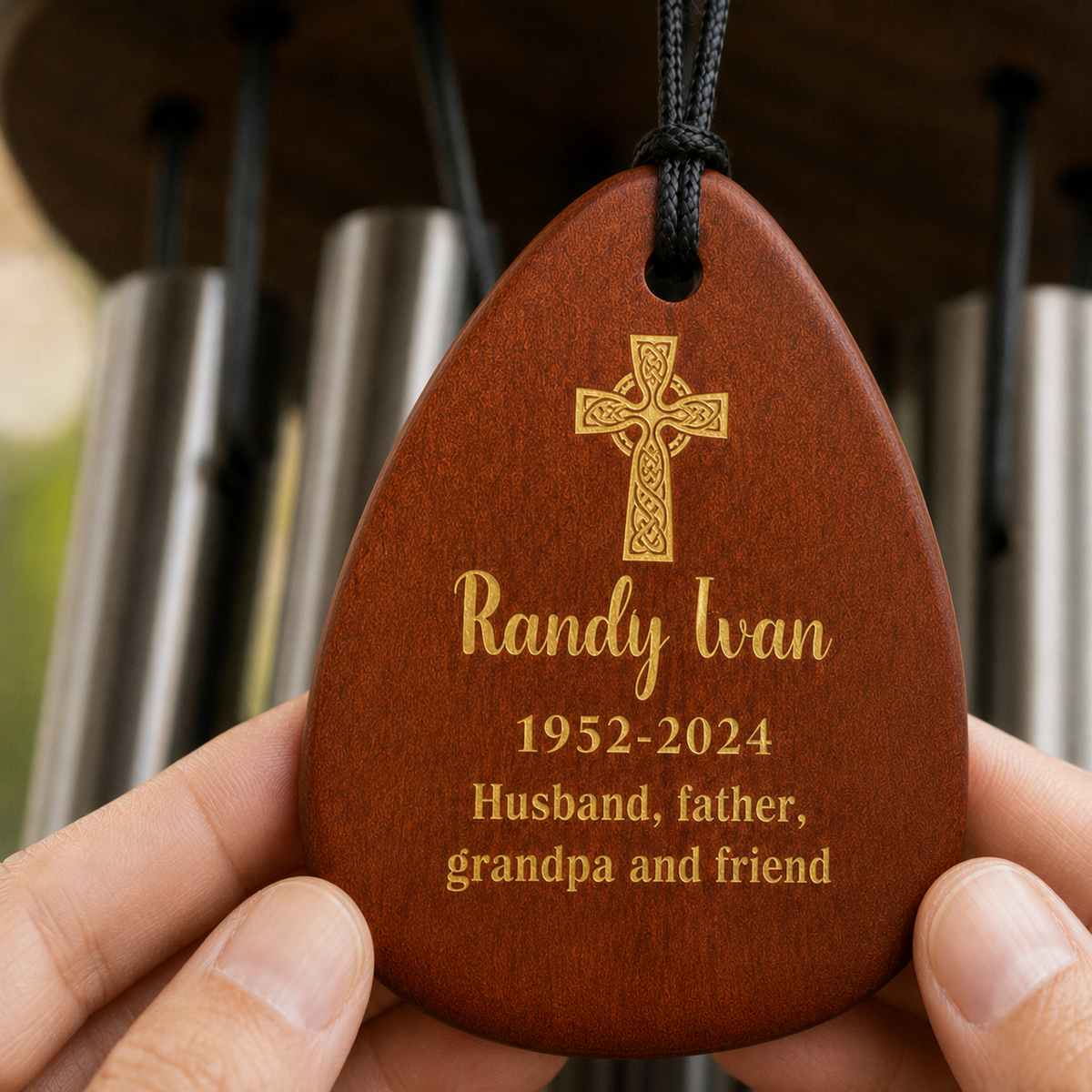 Personalizable Memorial Wind Chime