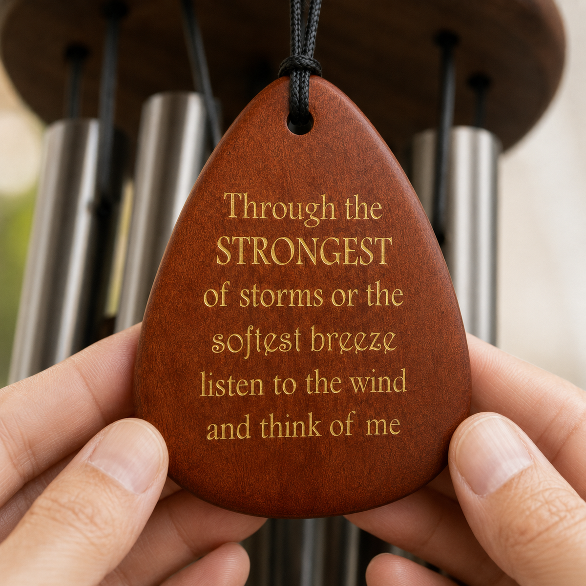 Personalizable Memorial Wind Chime