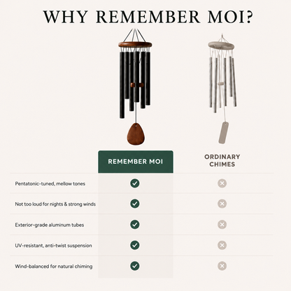 Personalizable Memorial Wind Chime